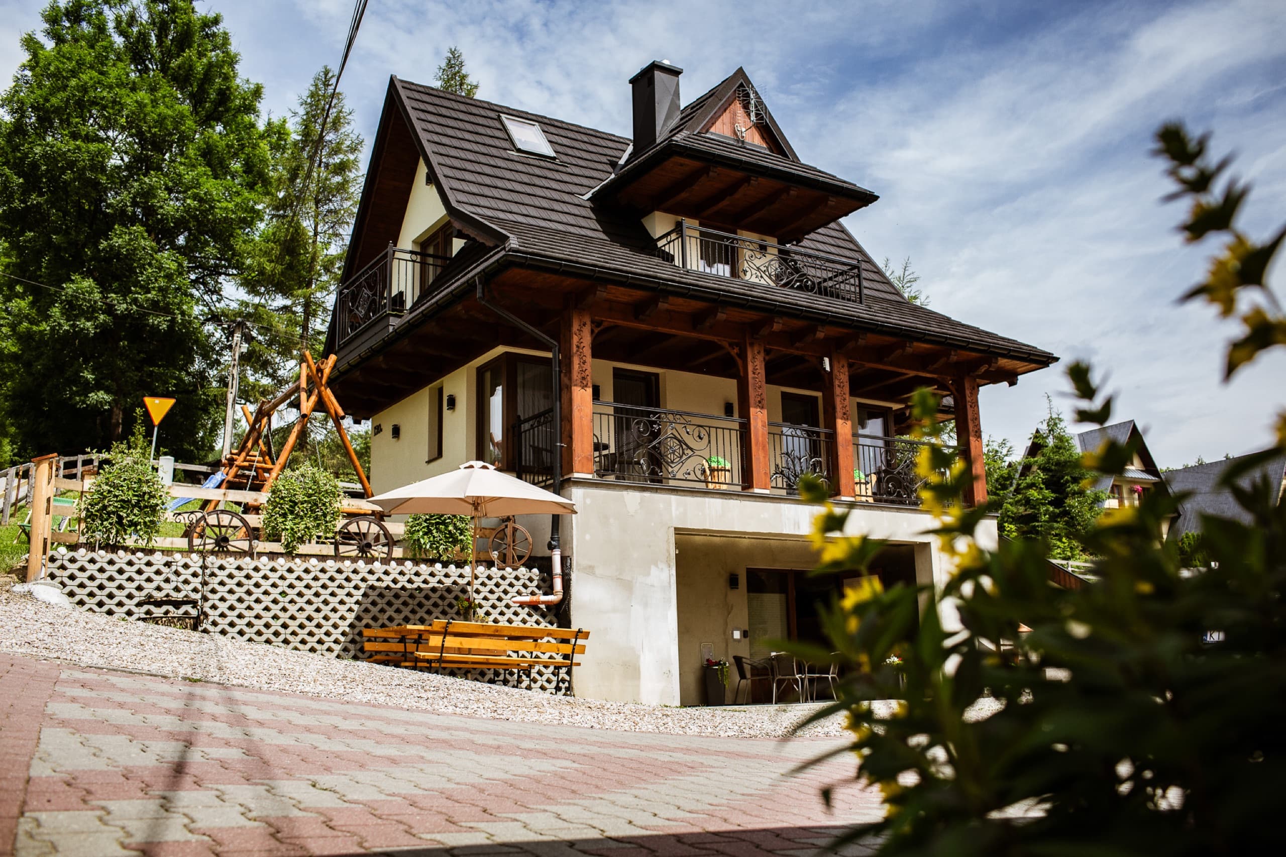 Domek – widok z zewnątrz